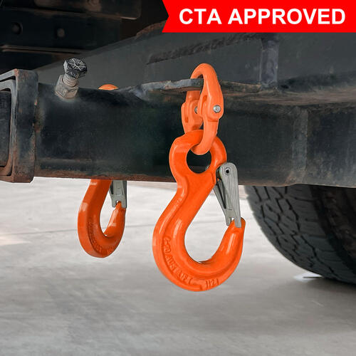 Austlift Vehicle Chain Safety Hook Set – Grade 80